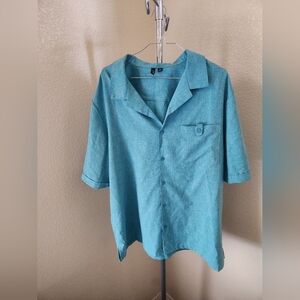 Design Collective Button Up Shirt With Pocket Short Sleeve